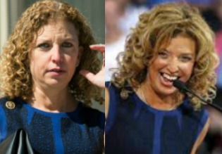 Debbie Wasserman Schultz's hair is a textbook case of Brazilian keratin's value for curly hair worn curly. Uncurly.com